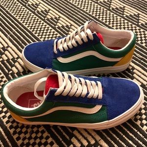 VANS COLOR BLOCK SUEDE YACHT CLUB
